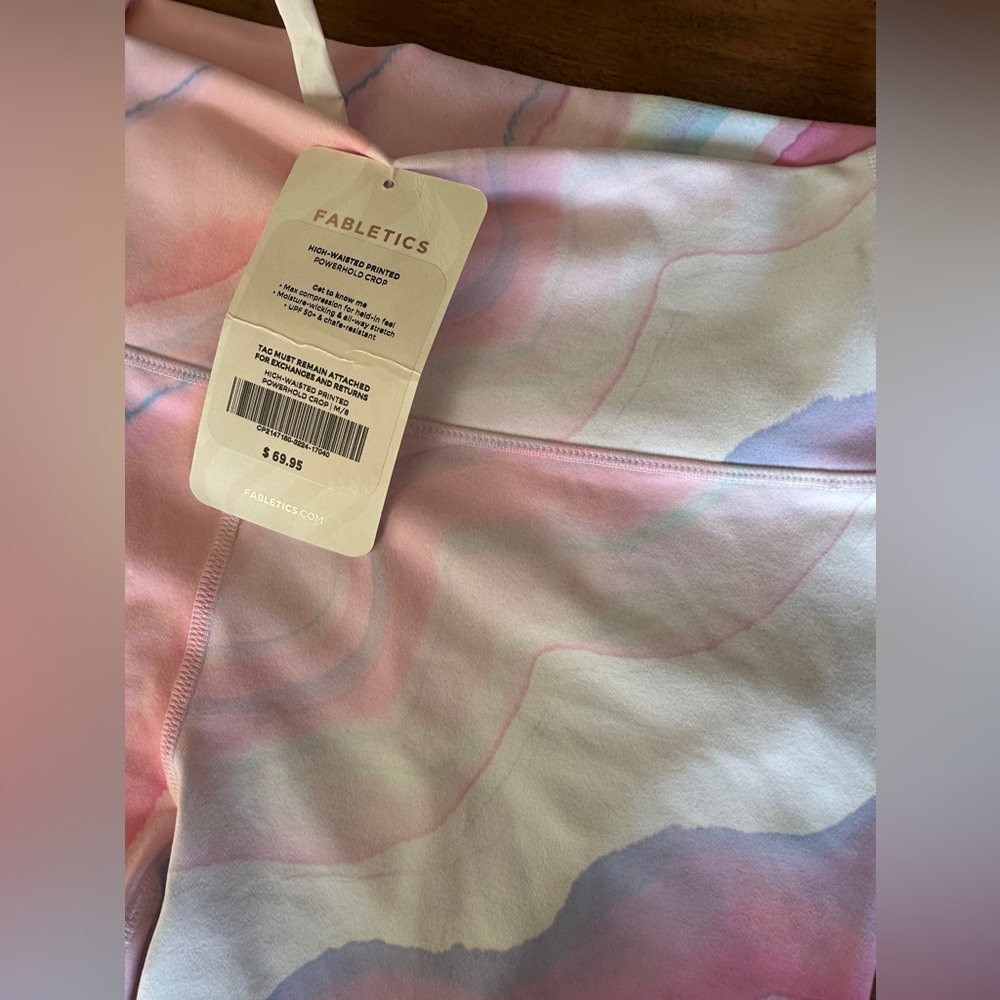 Fabletics Define High Waisted Crop Leggings, Medi… - image 3